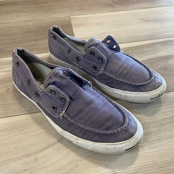 𝅺3/$15 CONVERSE Jack Purcell Slip On Low Top Sneakers Shoes Unisex - Picture 1 of 16